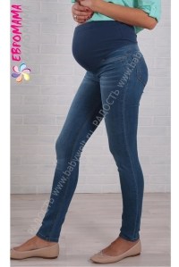 брюки джинс на животик для беременных euromama фото 4