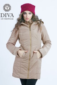 слингокуртка и куртка для беременных зимняя 4 в 1 moka diva фото 9