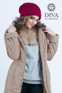 слингокуртка и куртка для беременных зимняя 4 в 1 moka diva фото 11