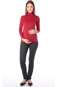 брюки джерси с начесом для беременных euromama фото 5