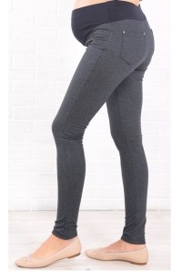 брюки для беременных с начесом черный euromama фото 3
