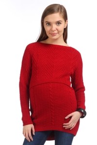 Джемпер для беременных и кормящих one size 