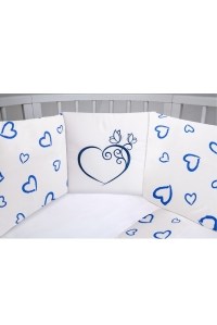 комплект постельного белья colorit - heart blue 120х60 esspero фото 2