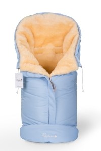 Конверт в коляску Sleeping Bag ( 100% шерсть) Blue Mountain 95х45 см
