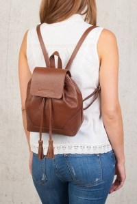 женский рюкзак clare light brown lakestone фото 5
