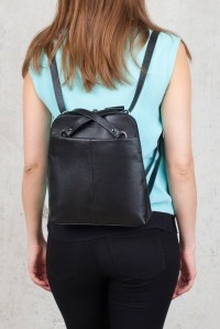небольшой женский рюкзак eden black lakestone фото 2