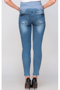 брюки джинс на животик для беременных euromama фото 3