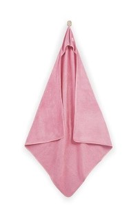 Полотенце с капюшоном 100 х 100 см Coral pink