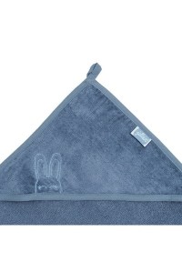 полотенце с капюшоном 100 х 100 см blue jollein фото 2