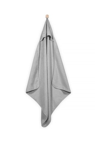 полотенце с капюшоном 75 х 75 см grey jollein