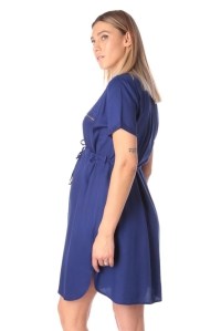 платье для беременных и кормления голубое euromama фото 3