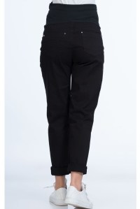 джинсы для беременных бойфренды черные euromama фото 2