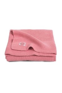 Вязаный плед Basic knit 100х150 см Coral pink