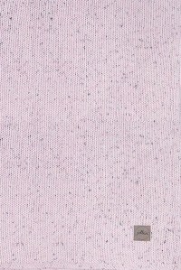 вязаный плед confetti knit 100х150 см vintage pink jollein фото 2