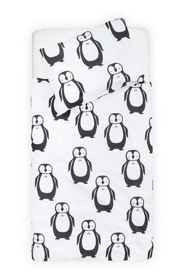 комплект постельного белья 120x150 penguin jollein