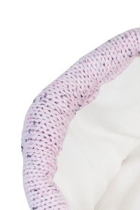 корзина confetti knit vintage pink jollein фото 2