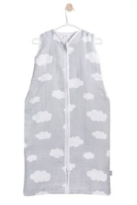 Муслиновый спальный мешок 110 см Clouds grey