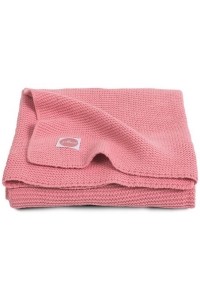 Вязаный плед Basic knit 75х100 см Coral pink