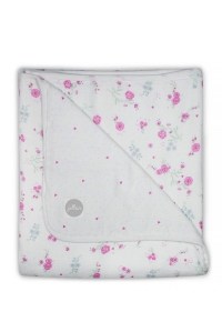 Муслиновое одеяло 75х100 см Blooming pink