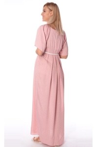 платье для беременных штапель розовое euromama фото 2