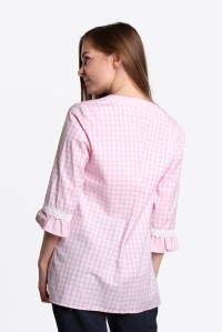 блуза энни для беременных с отрезной кокеткой мамуля красотуля фото 5
