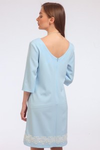 платье хлоя для беременных голубое мамуля красотуля фото 2
