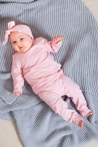 штаны для новорожденных speckled pink jollein фото 3