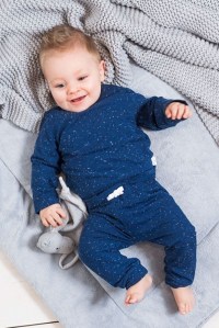 штаны для новорожденных speckled blue jollein фото 2