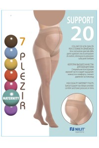 колготки для беременных support 20 ден 7plezir