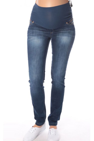 брюки джинс для беременных euromama