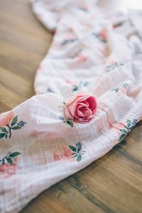 пеленка муслиновая rose cotton diva фото 3