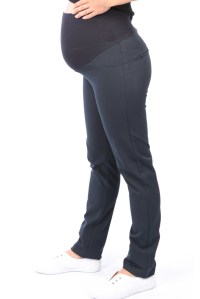 брюки габардин для беременных темно-синий euromama фото 2