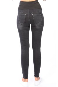 брюки джинс для беременных черные euromama фото 2