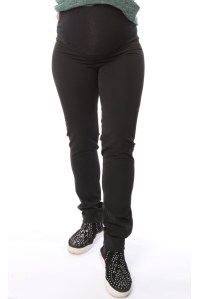 брюки габардин для беременных черный euromama фото 4