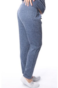 костюм брюки и свитшот полуспорт для беременных телесно-голубой euromama фото 4