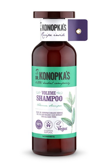 шампунь для объема волос 500 мл dr.konopkas