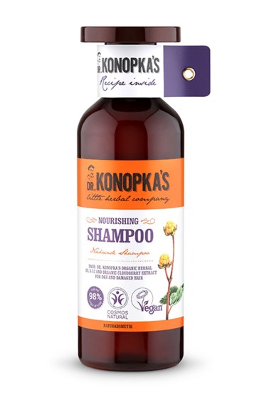 шампунь для волос питательный 500 мл dr.konopkas