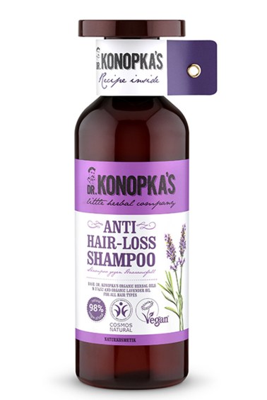 шампунь против выпадения волос 500 мл dr.konopkas