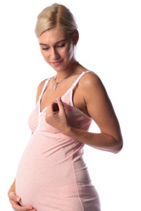 сорочка меланж розовая для беременных и кормления euromama фото 4