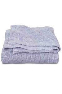 вязаный плед melange knit 75х100 см soft liliac jollein