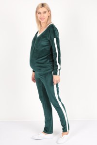 костюм плюш зеленый для беременных и кормления euromama фото 5