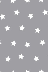 Theraline Чехол к подушке 170 см Звёзды серый