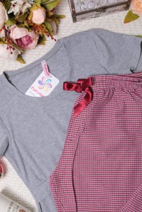 пижама для беременных и кормления цвет 2 euromama фото 4