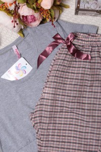 пижама для беременных и кормления цвет 16 euromama фото 2