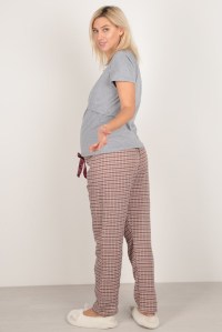 пижама для беременных и кормления цвет 16 euromama фото 6
