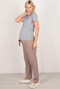 пижама для беременных и кормления цвет 16 euromama