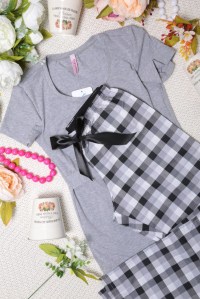 пижама для беременных и кормления цвет 19 euromama фото 3