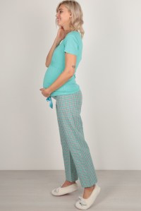 Пижама для беременных и кормления цвет 18