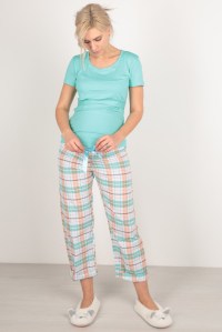 Пижама для беременных и кормления цвет 11