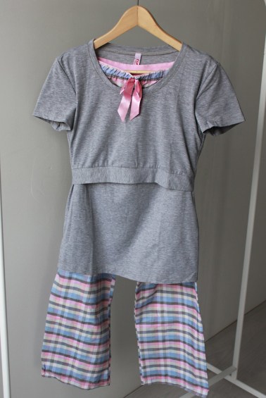 пижама для беременных и кормления цвет 12 euromama